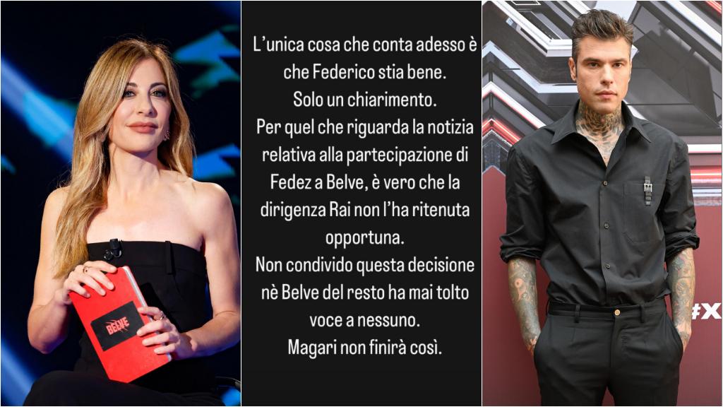 Fedez La Rai Blocca Lintervista A Belve Francesca Fagnani Non