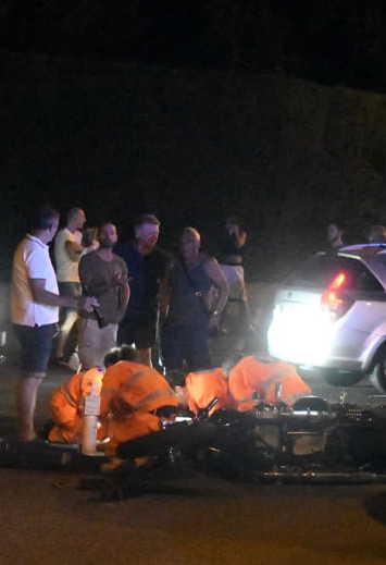 Spino D Adda Travolge Comitiva Di Motociclisti 56enne Grave In Ospedale