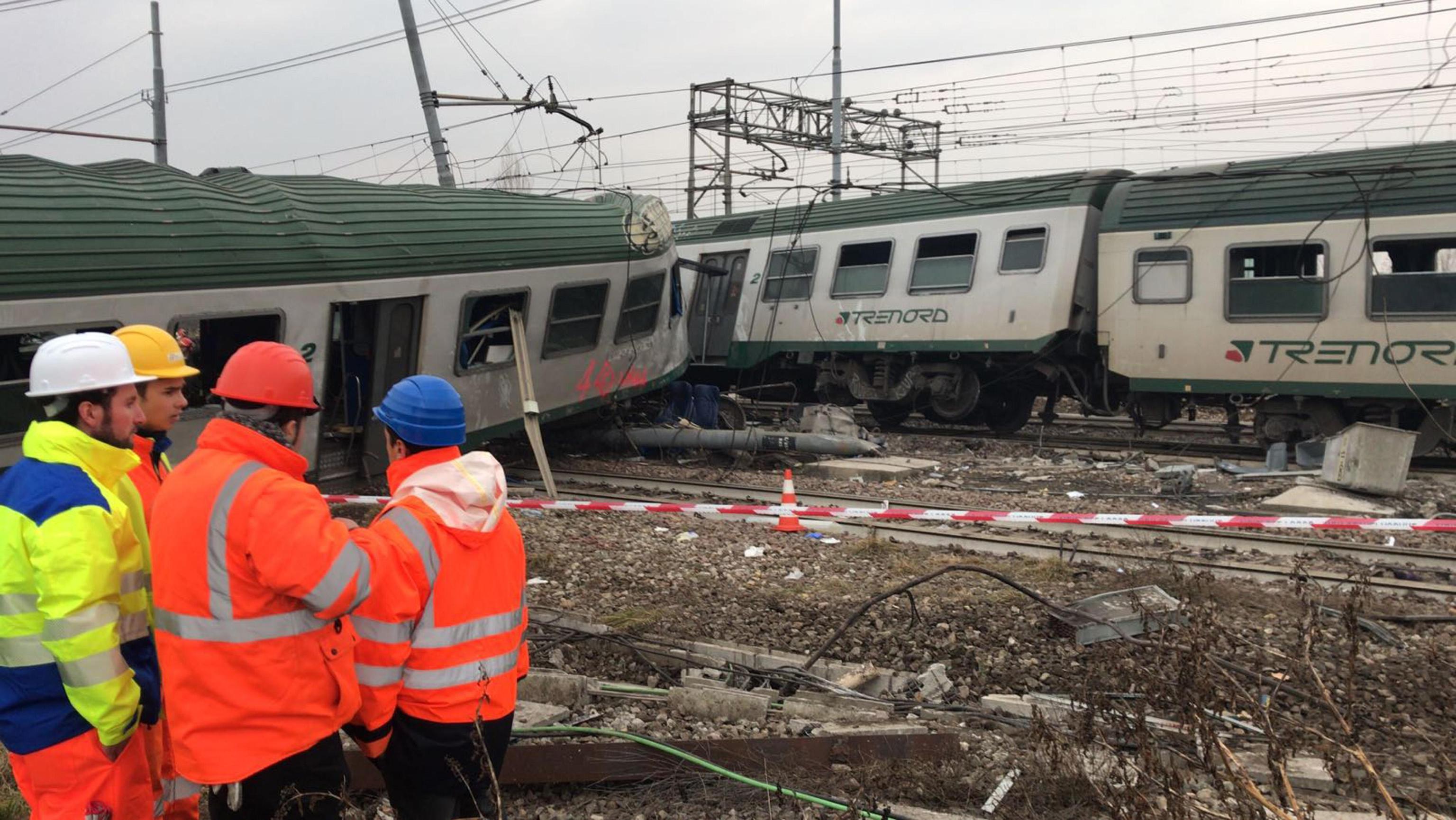 Treno Deragliato A Pioltello Al Via Mercoled Febbraio Lavori Per