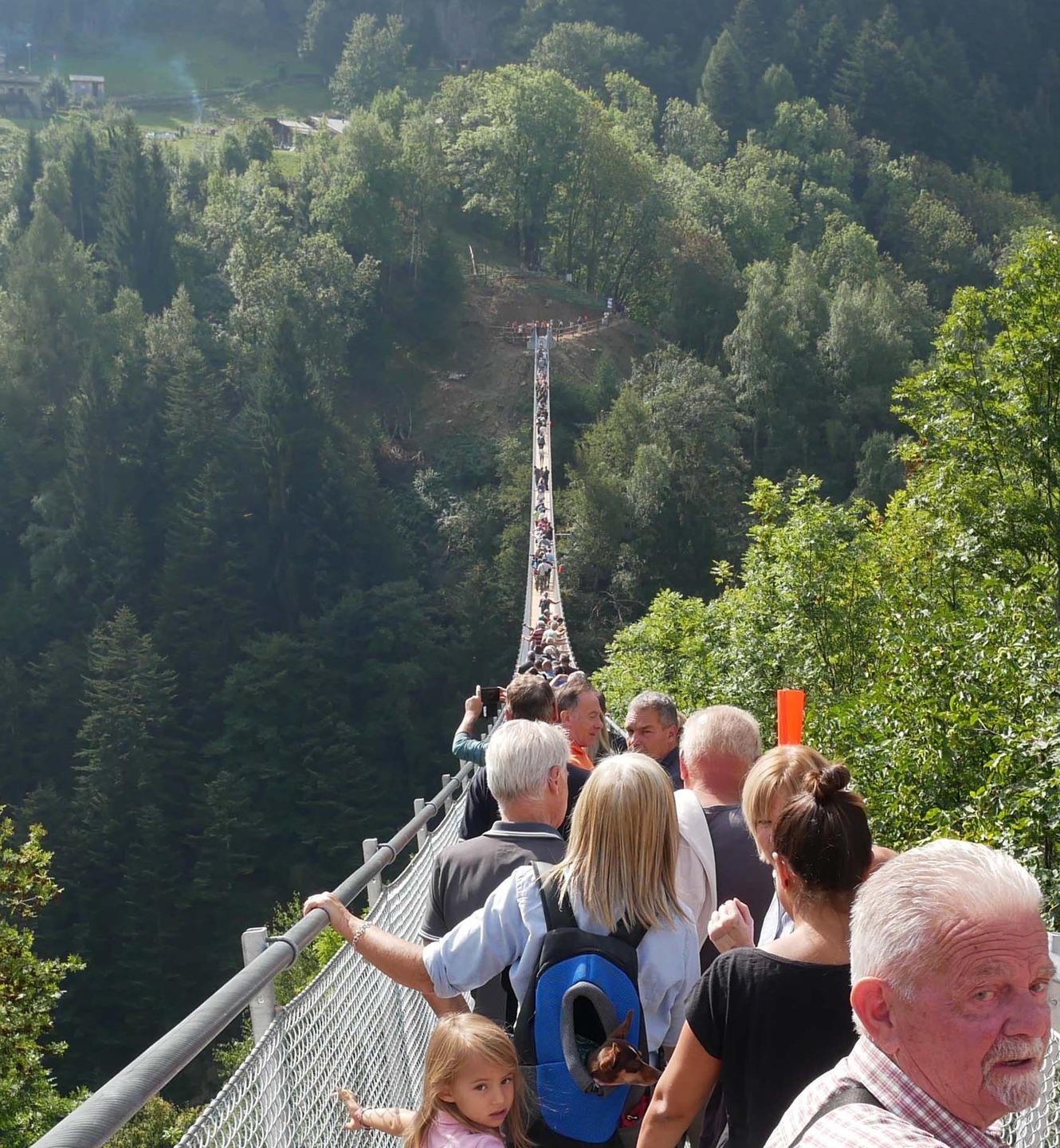 Val Tartano Il Ponte Nel Cielo A Numero Chiuso