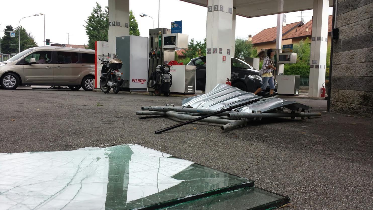 Spaccata Al Bar Della Stazione Di Rifornimento Di Via Ugo Festini A