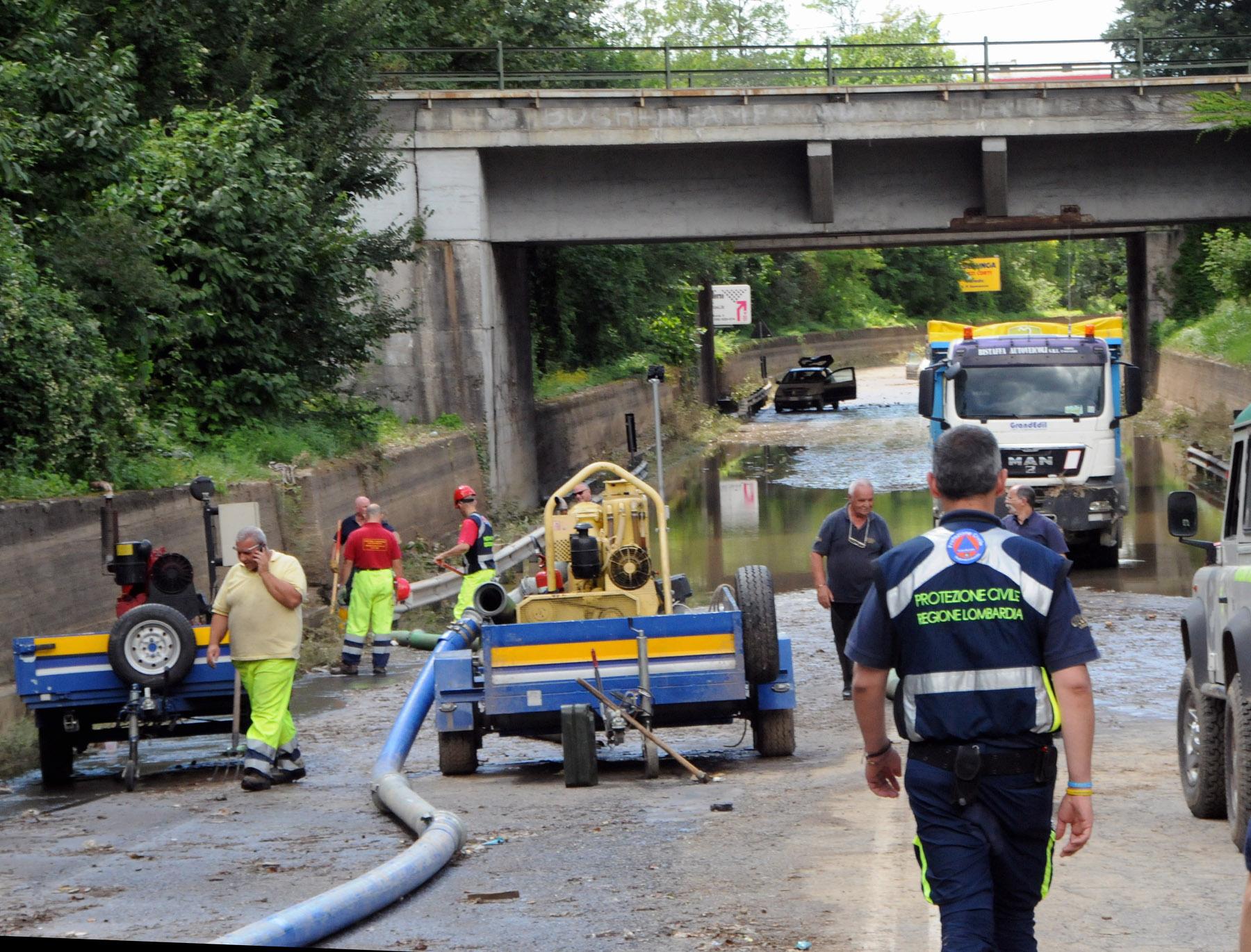 Maltempo La Conta Dei Danni Del Lambro Resta Chiusa La Monza Saronno