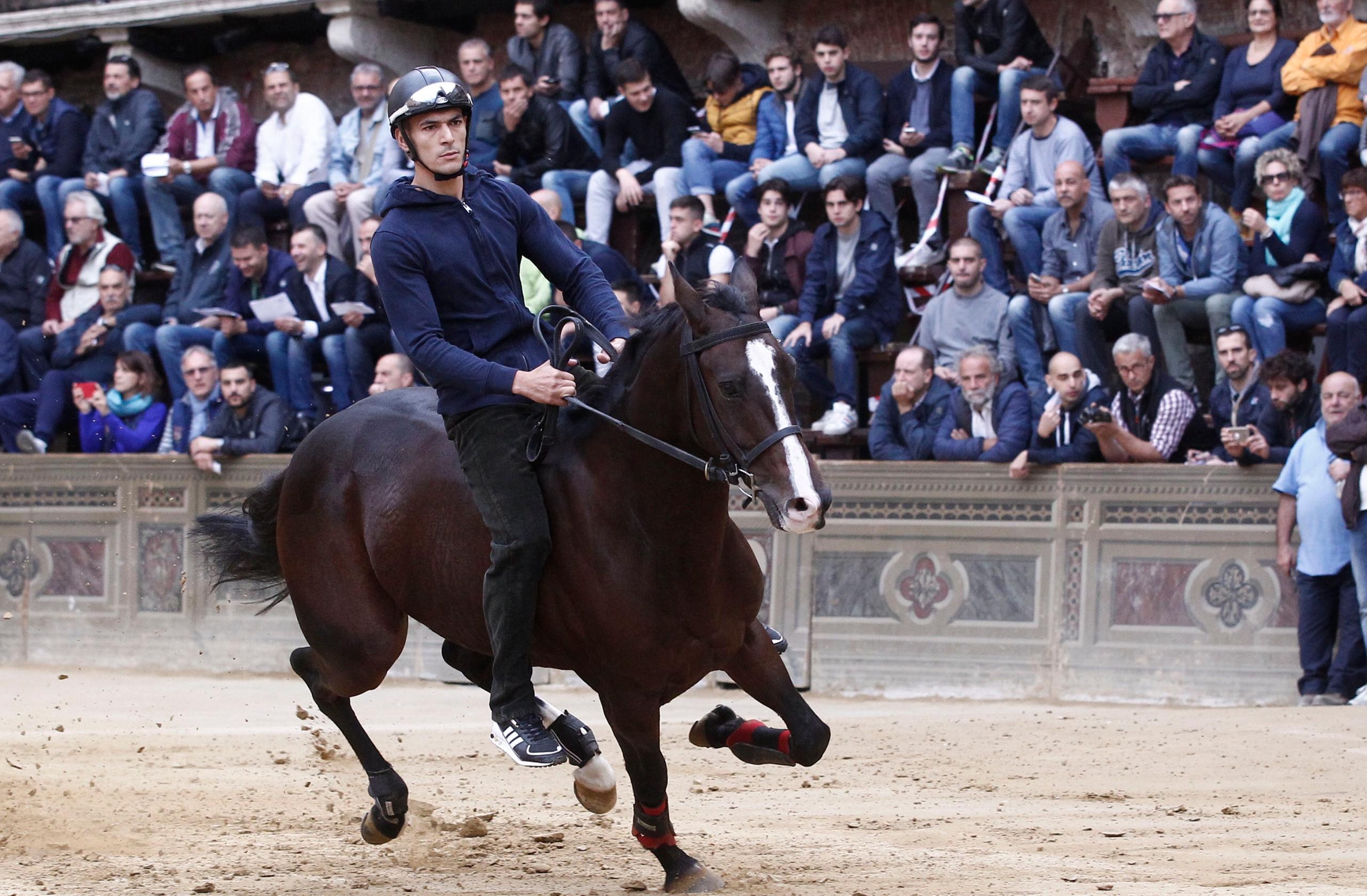 Palio Di Legnano Tegola Sulla Flora Sini Infortunato