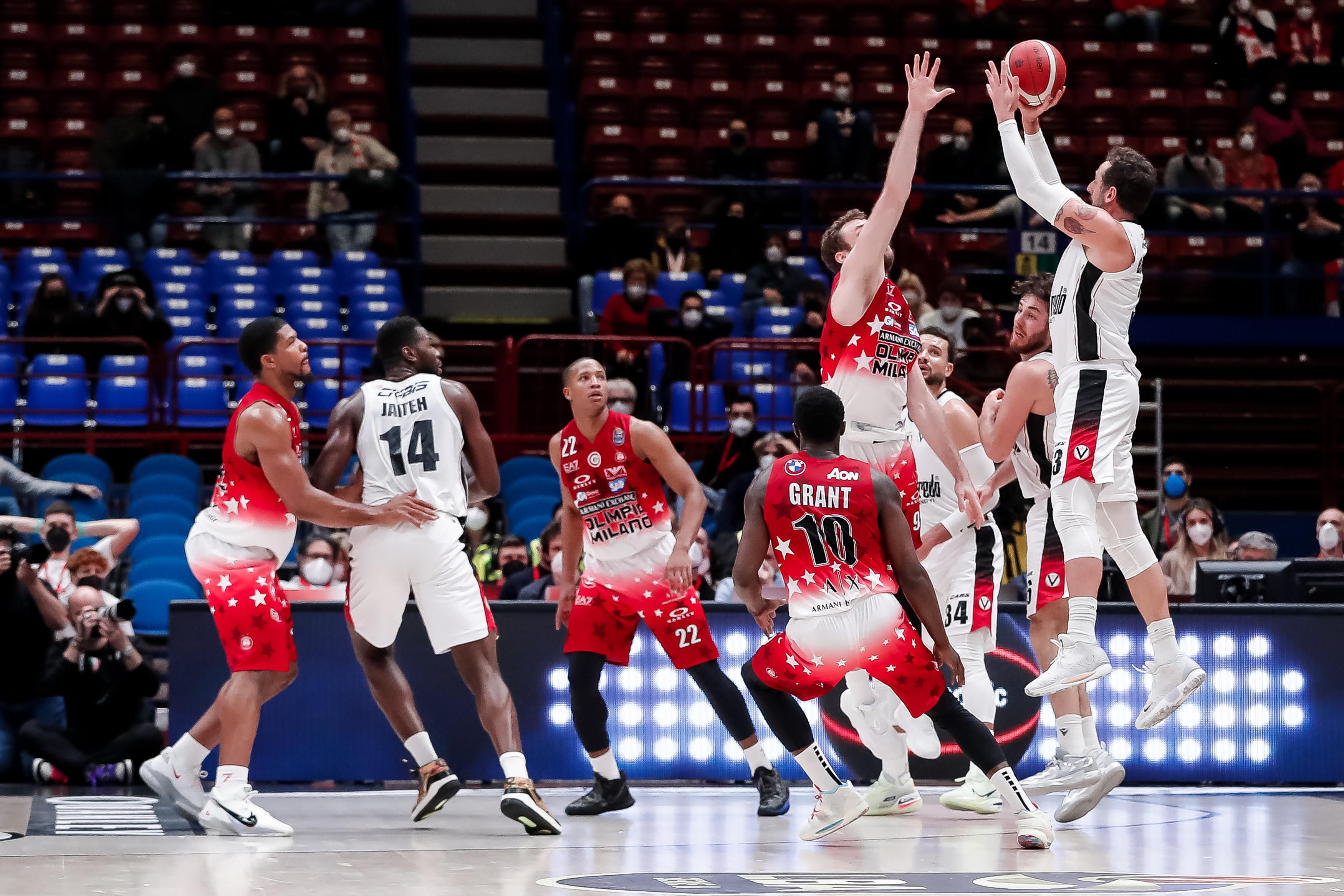 Serie A Basket Olimpia Milano Primo Posto Con Il Brivido