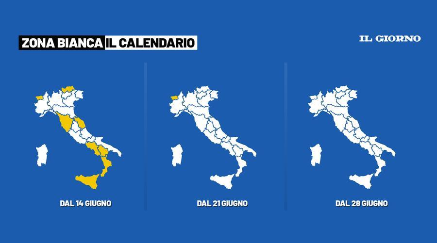 Covid Da Domani Milioni Di Italiani In Zona Bianca Cosa Cambia