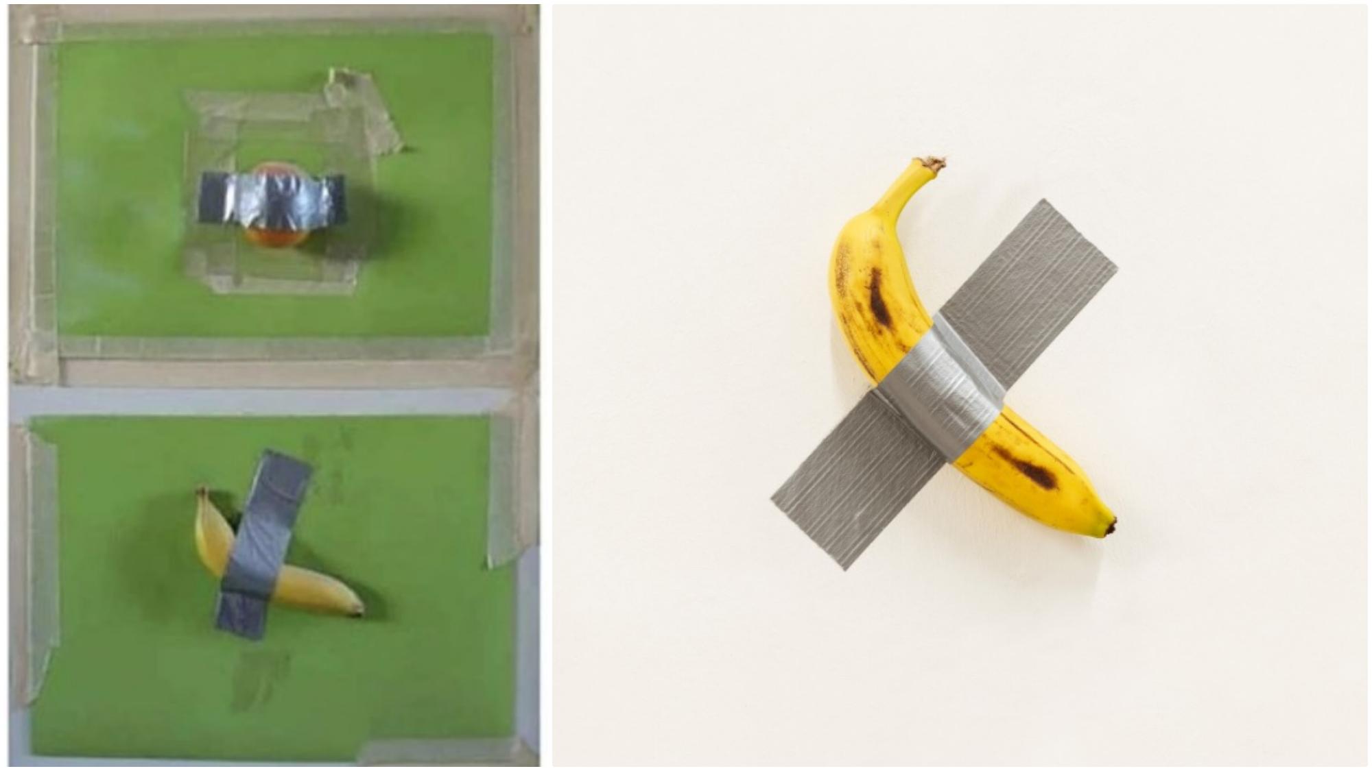 Maurizio Cattelan Vince La Causa Per Plagio La Banana Attaccata Al