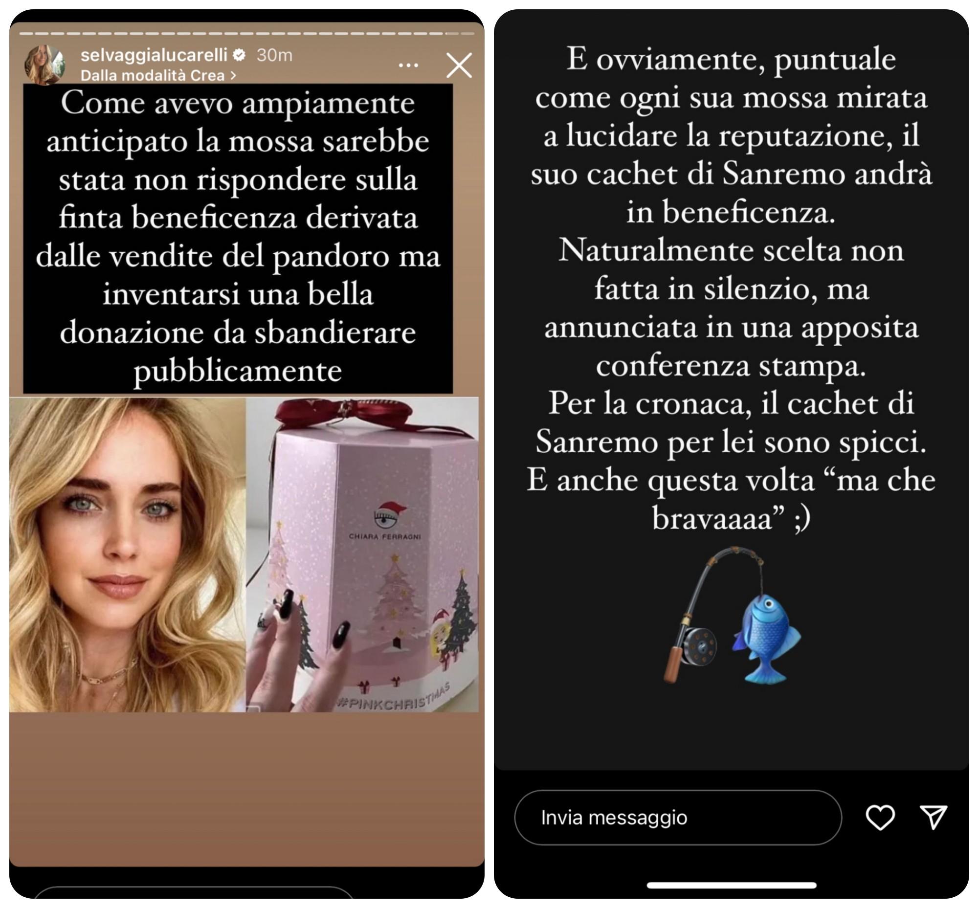 Selvaggia Lucarelli Contro Chiara Ferragni La Beneficenza Si Fa In