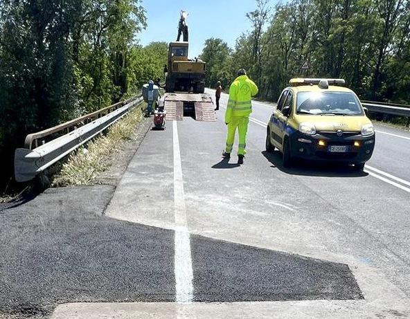 Riapre Al Traffico Il Cavalcavia Chiuso Dallo Smottamento