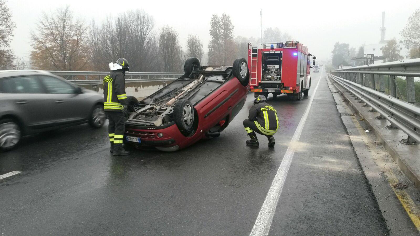 Novedrate Un Velo Di Pioggia Ha Provocato Un Mare Di Incidenti