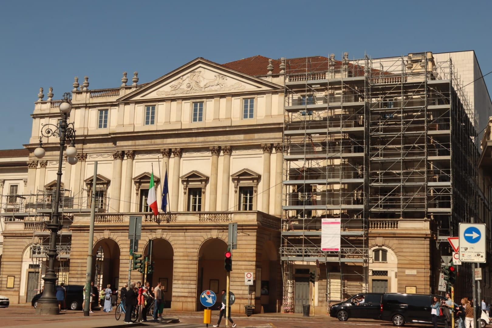 Scala Iniziati I Lavori Di Restauro Delle Tre Facciate Quanto