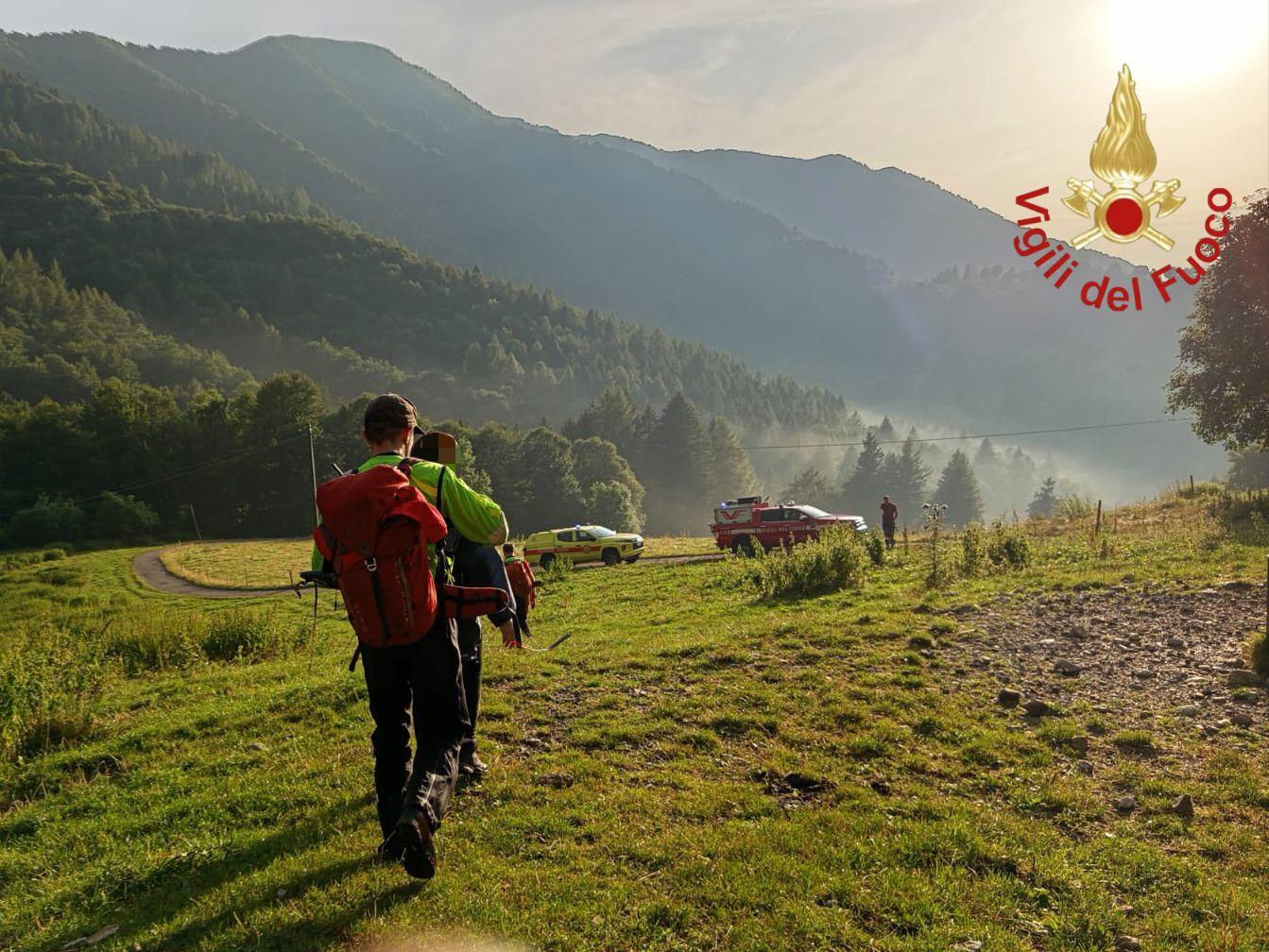 Bellagio Si Perdono Sul Monte San Primo Recuperate In Serata