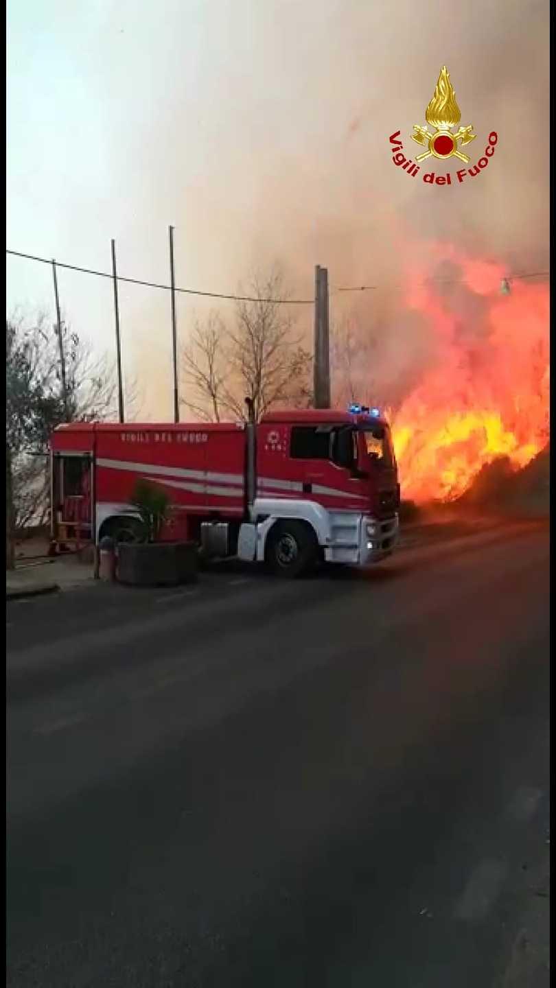 Caldo E Piromani Brucia La Sicilia Incendi A Catania Enna Palermo E