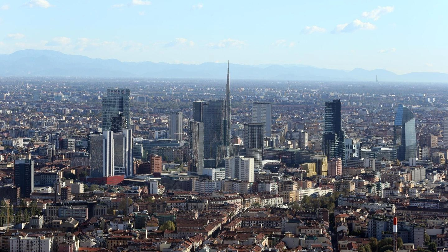 lo skyline di Milano