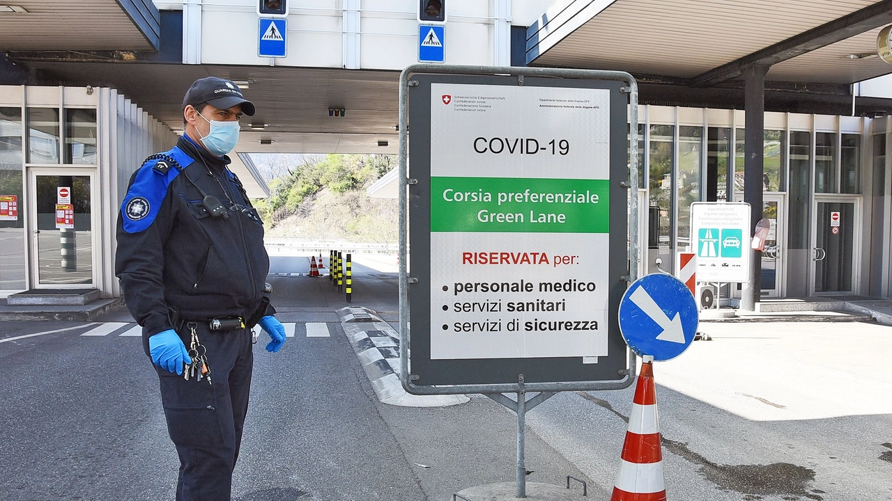 Covid, controlli ai frontalieri