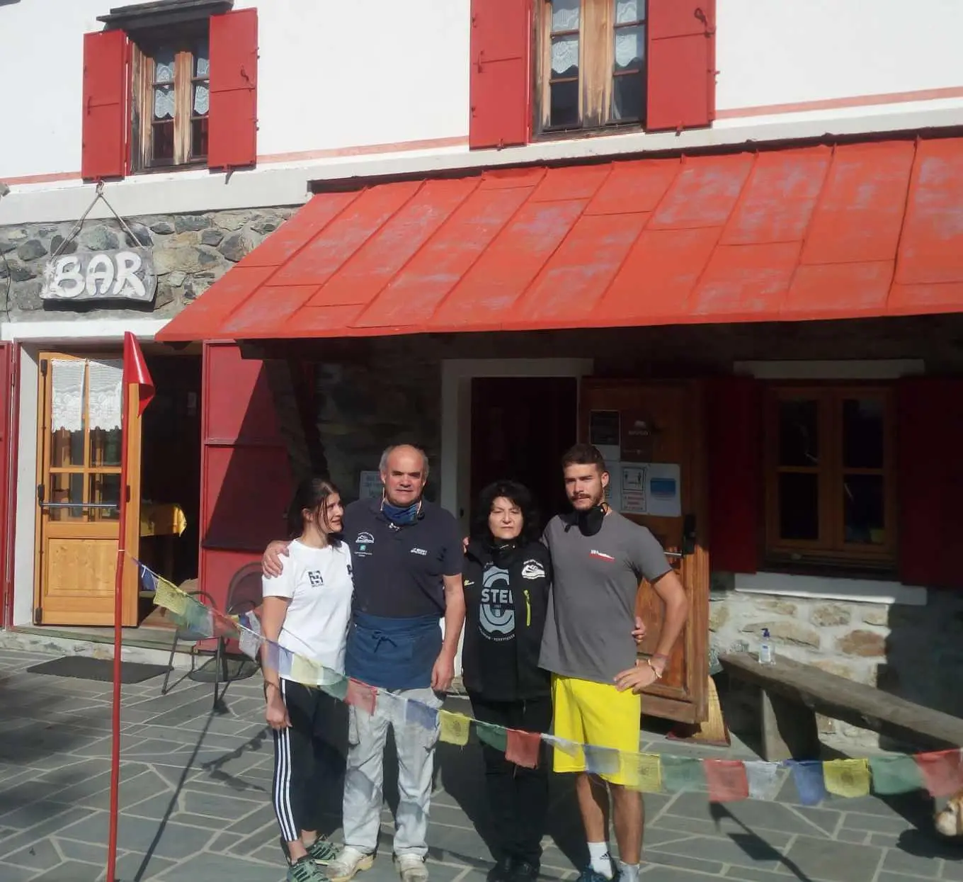 Chiesa in Valmalenco, il grazie del Cai Milano alla famiglia Lenatti