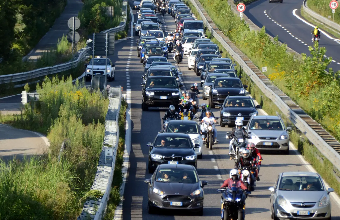 La Statale 36 è la più trafficata del Nord: 80mila auto e camion al giorno