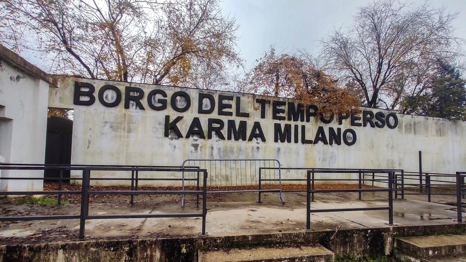 L'ex discoteca Borgo Del Tempo Perso - Karma prima della demolizione