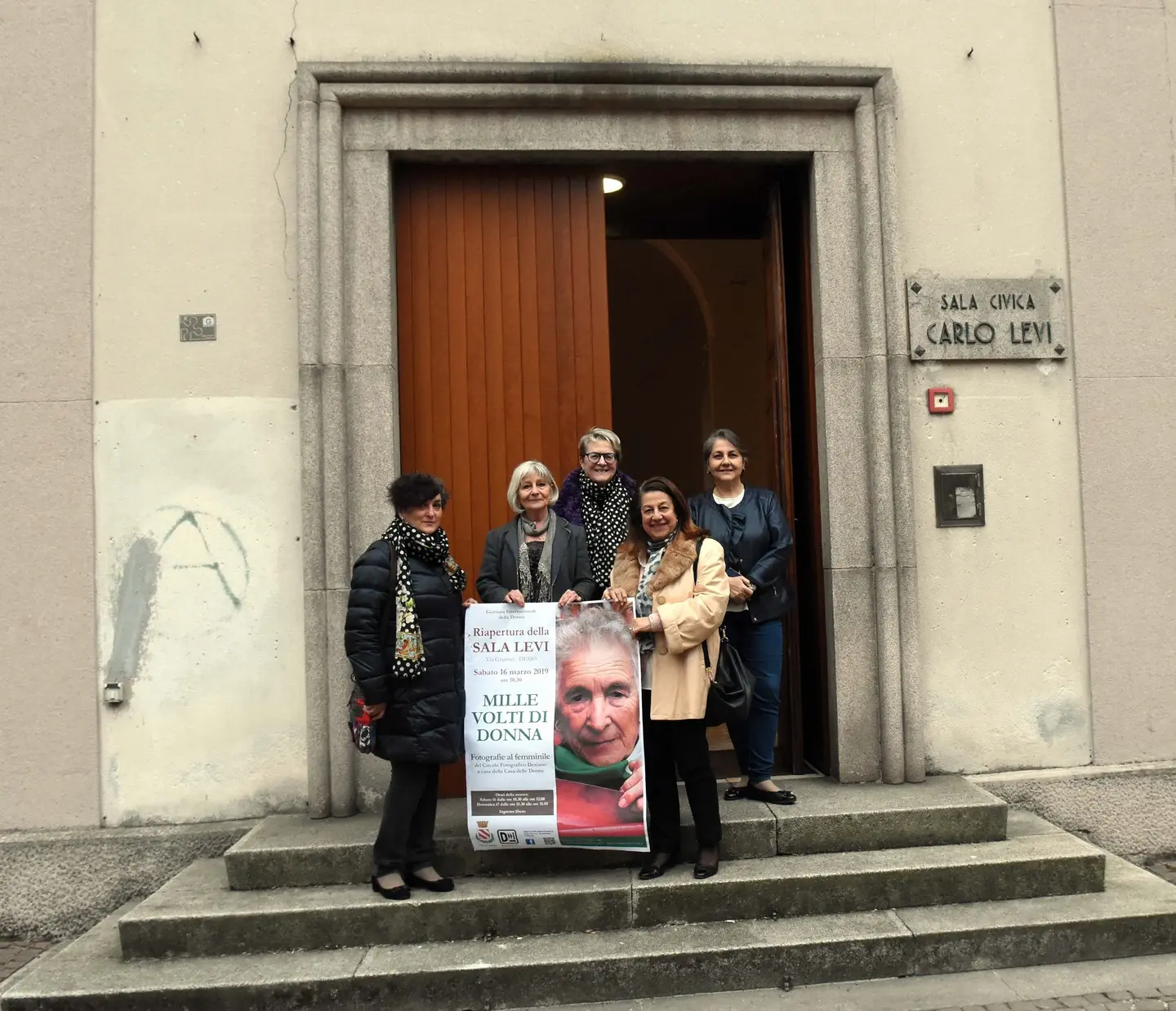 Desio, riapre la Sala civica "Carlo Levi": è una rivincita sui vandali