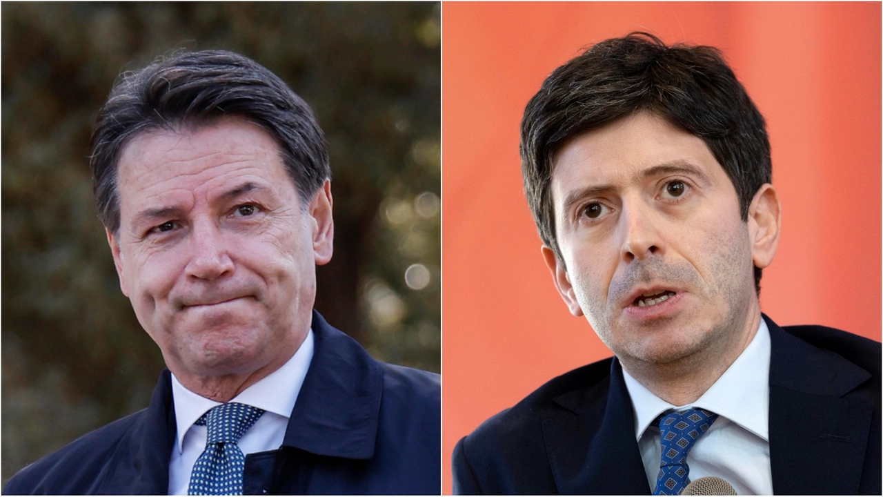 Giuseppe Conte e Roberto Speranza