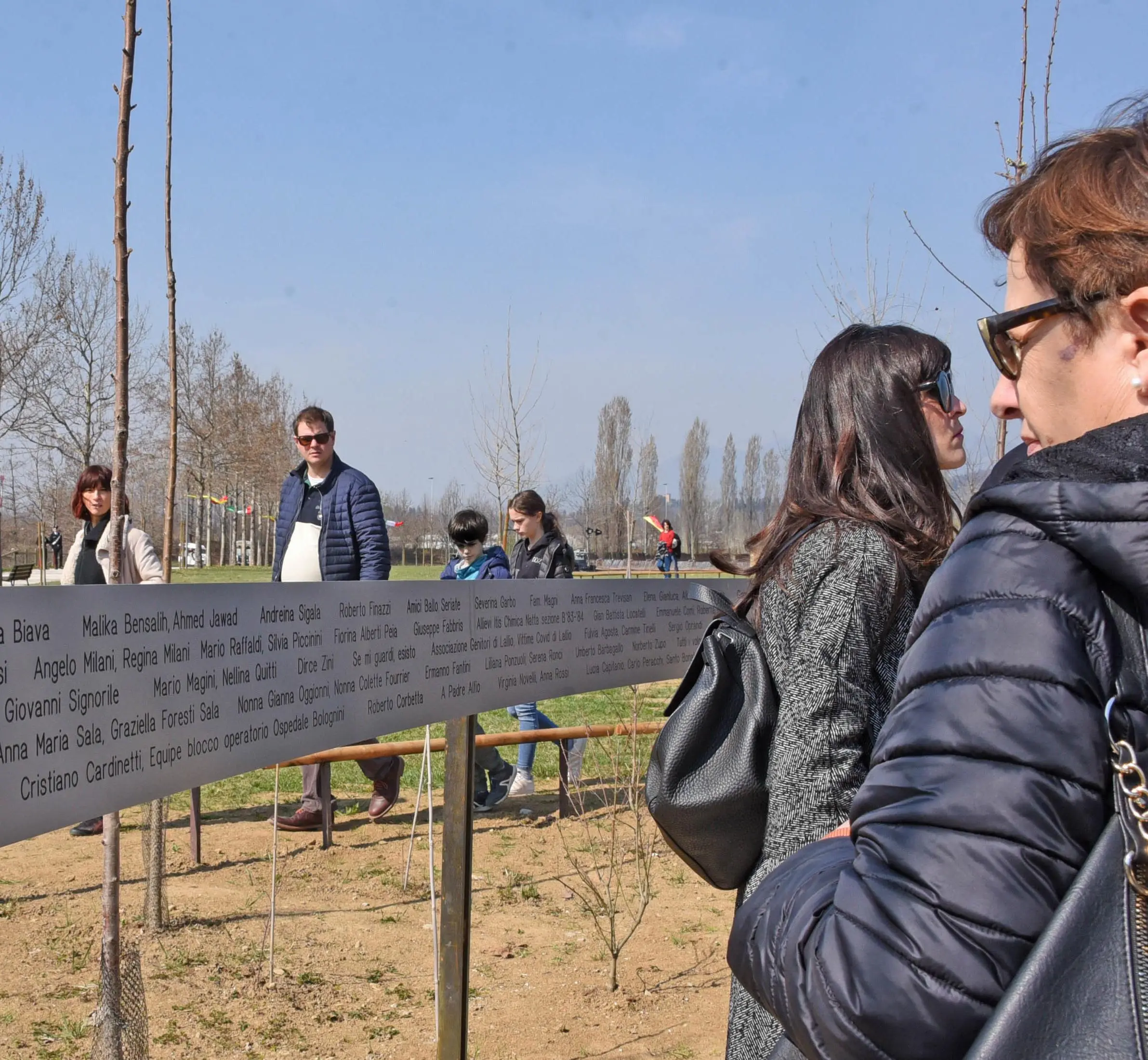 Bosco della memoria, ottocento alberi per ricordare le vittime bergamasche