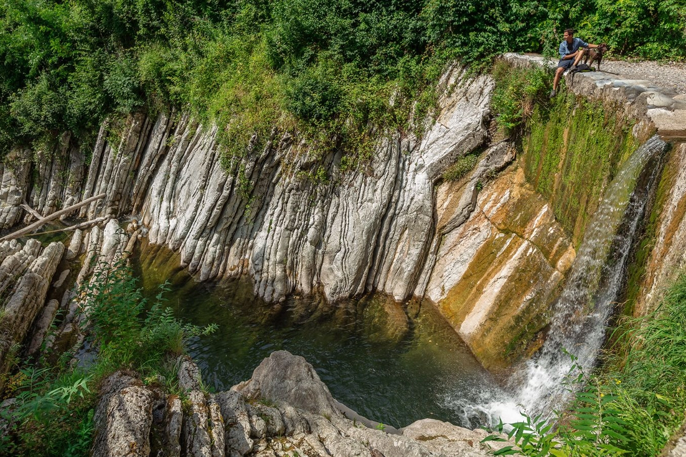 Il parco delle Gole del Breggia