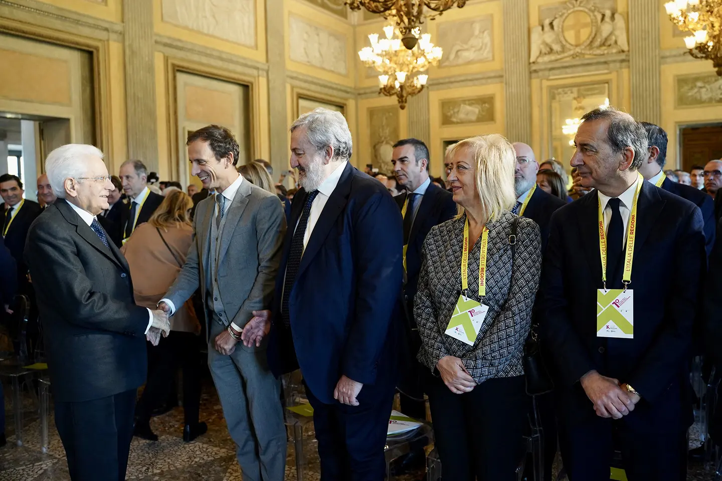 Sergio Mattarella alla Villa Reale: Monza capitale per un giorno