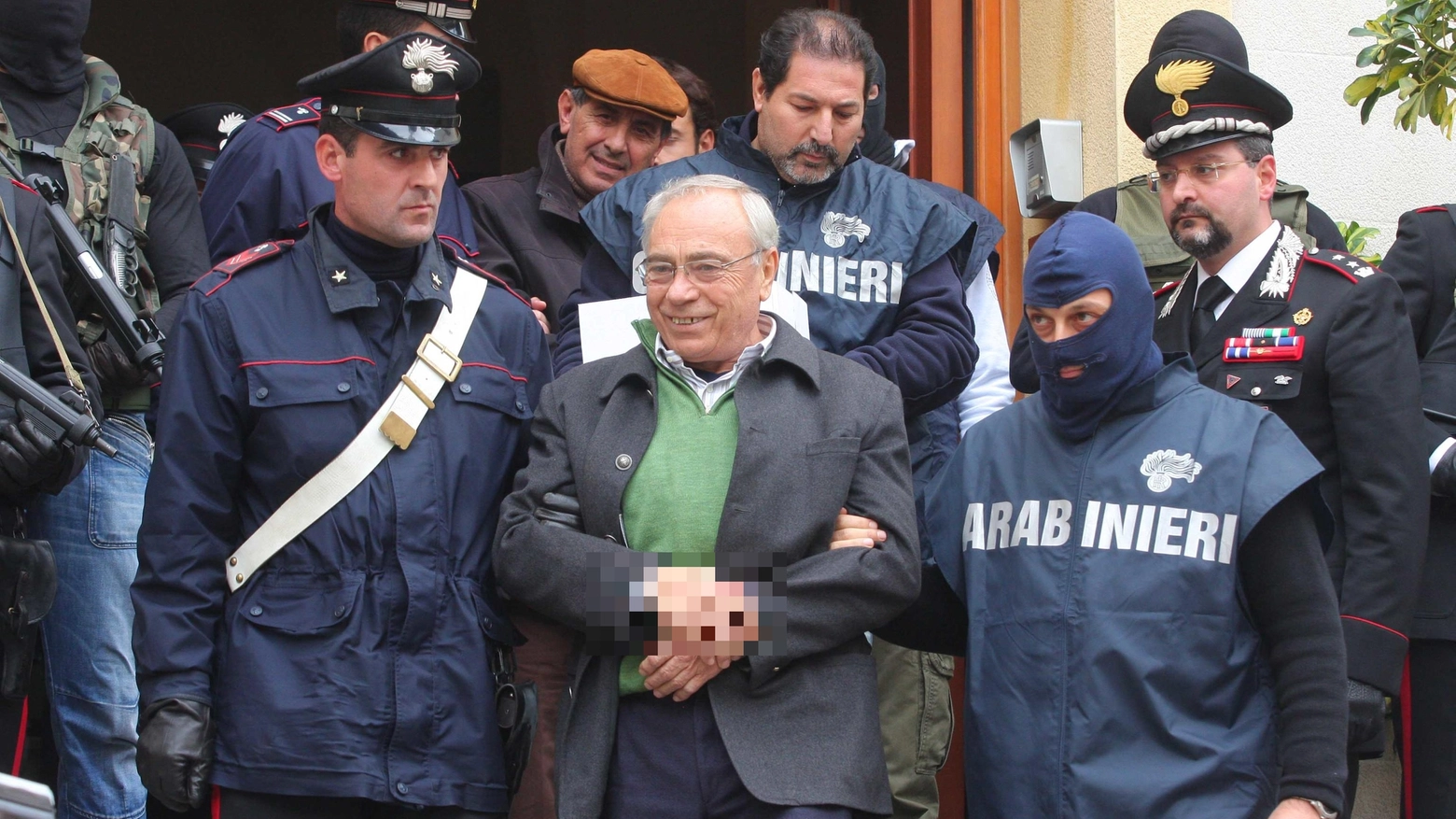 Benedetto Capizzi quando fu arrestato nel 2008