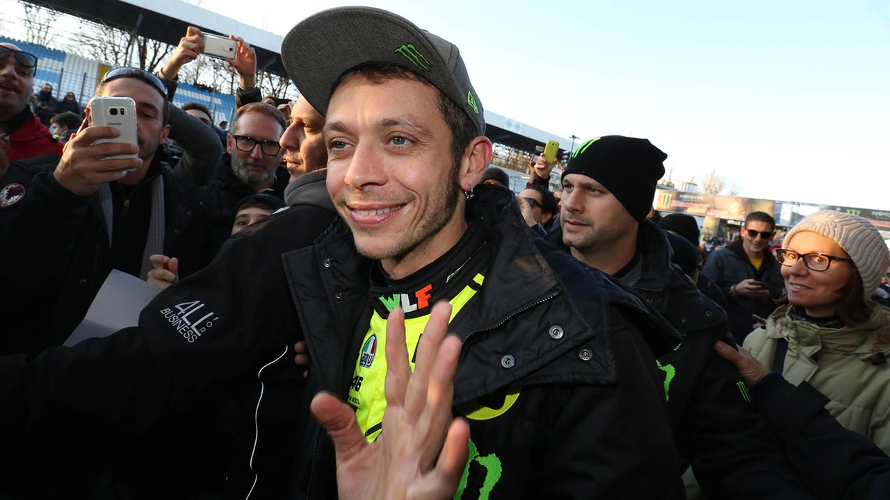 Valentino Rossi al Rally di Monza