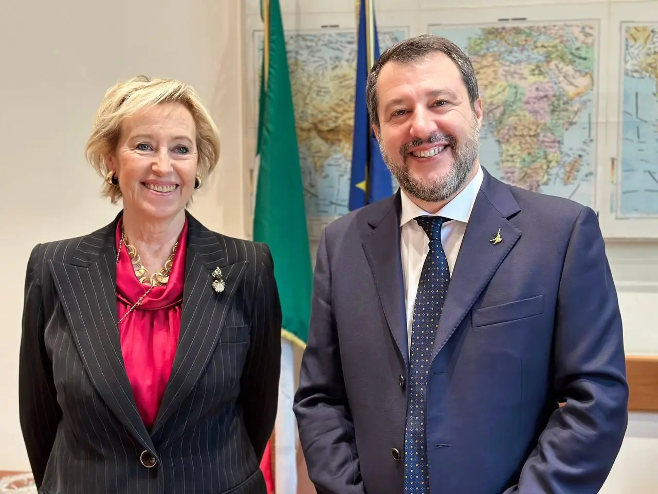 Matteo Salvini e Letizia Moratti, vertice a Roma su Regione Lombardia, Pnrr e sanità