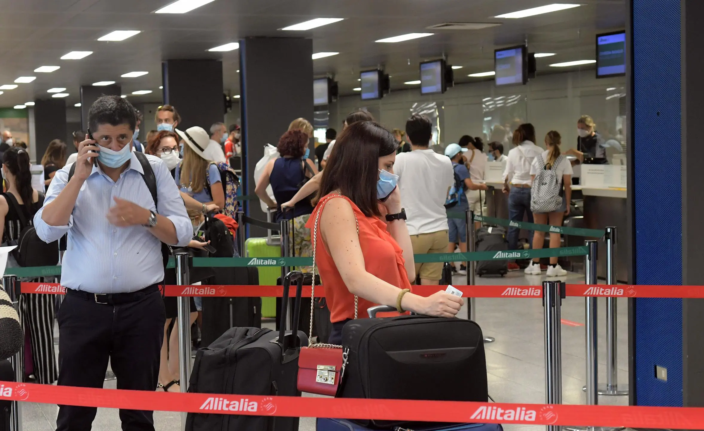 Caos Airport Handling Presidio a Linate