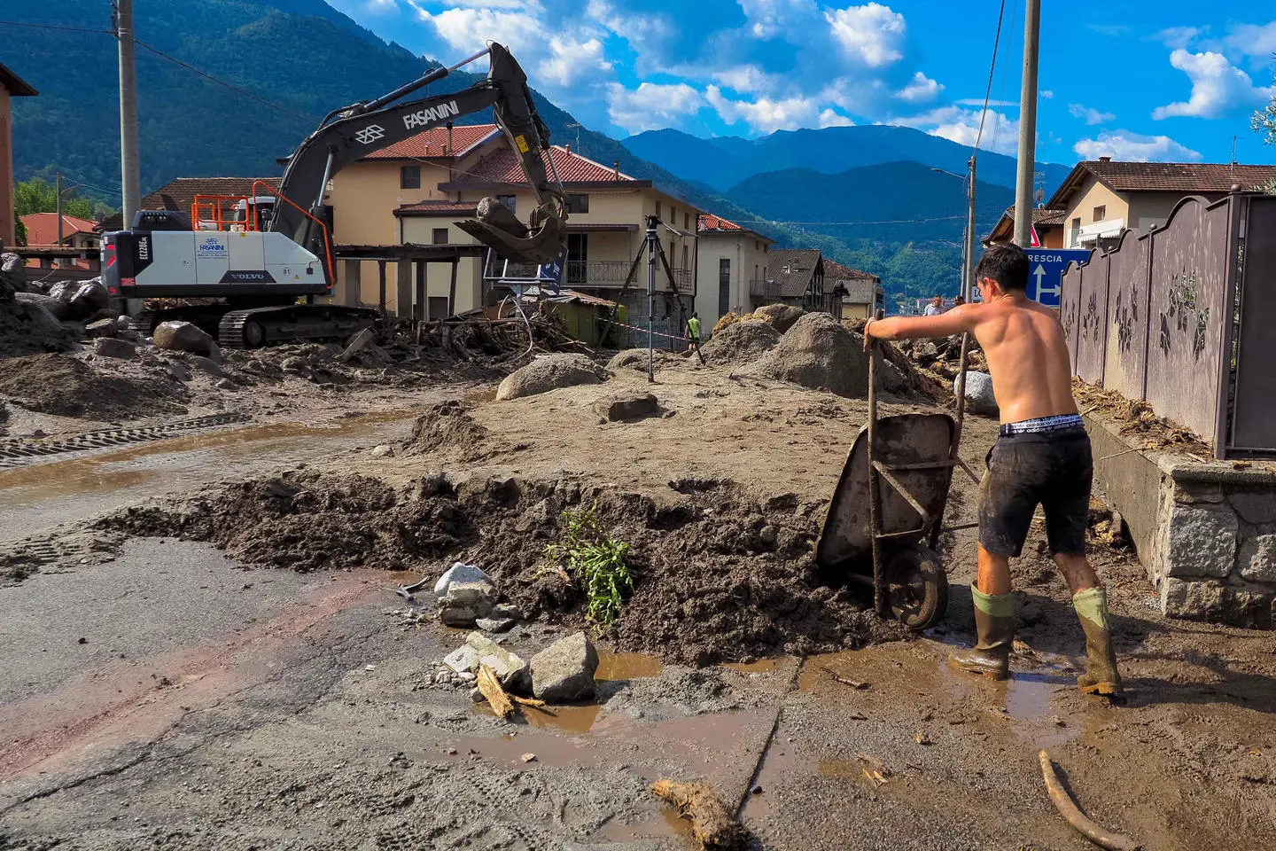 Grandine, frane ed esondazioni: Lombardia fragile