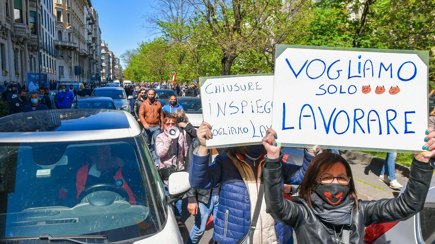 Manifestazione venditori ambulanti di generi non alimentari 