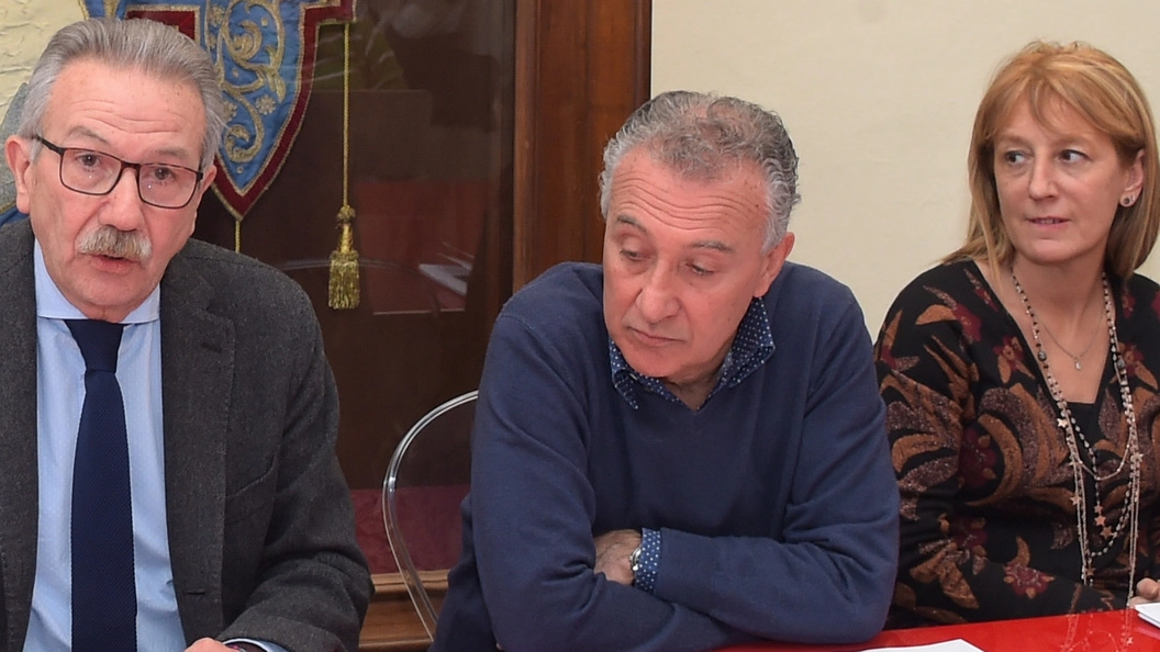 Assolti in appello: (da sinistra) l’ex sindaco di Legnano Gianbattista Fratus, l’ex vice Maurizio Cozzi e l’ex assessore Chiara Lazzarini