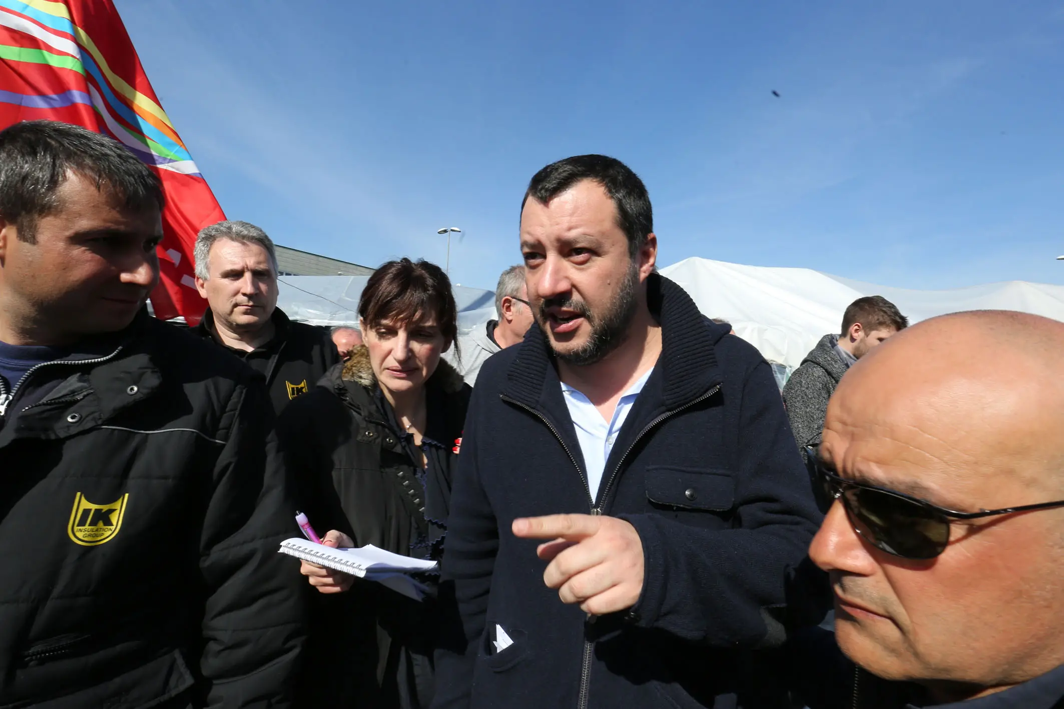 Barzago, Matteo Salvini alla Lumbard fest