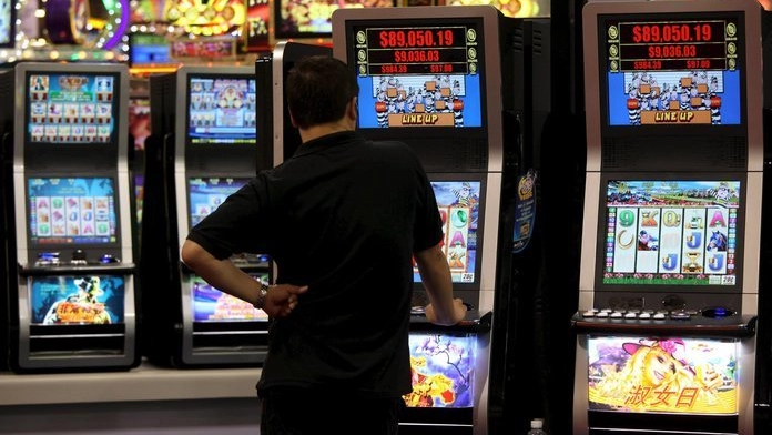 Una sala slot machine (Archivio)