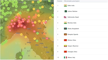 Smog, Milano tra le città più inquinate al mondo: pm10 oltre il doppio del limite consentito