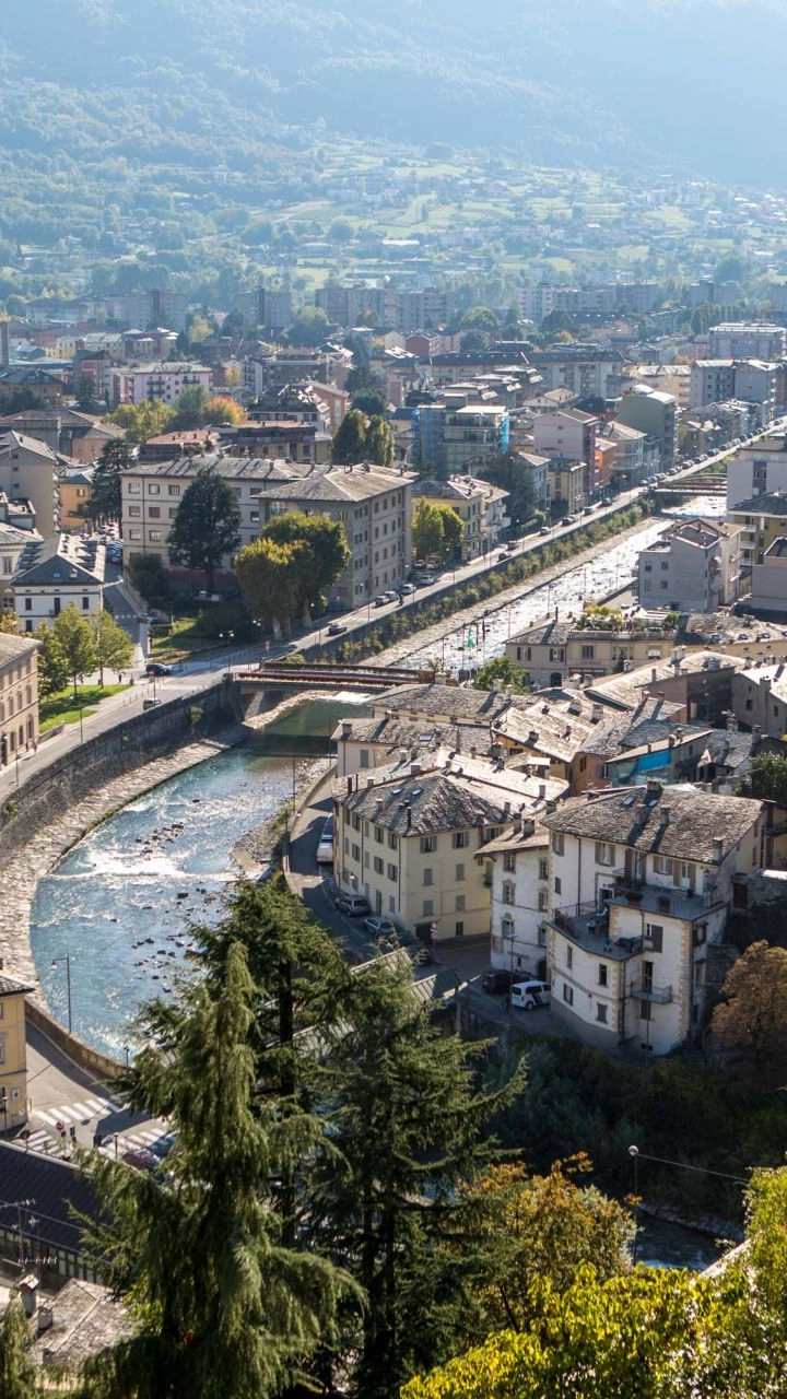 La città di Sondrio