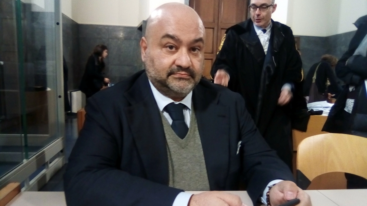 Francesco Belsito in tribunale 