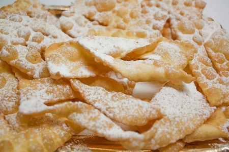 Chiacchiere al forno 