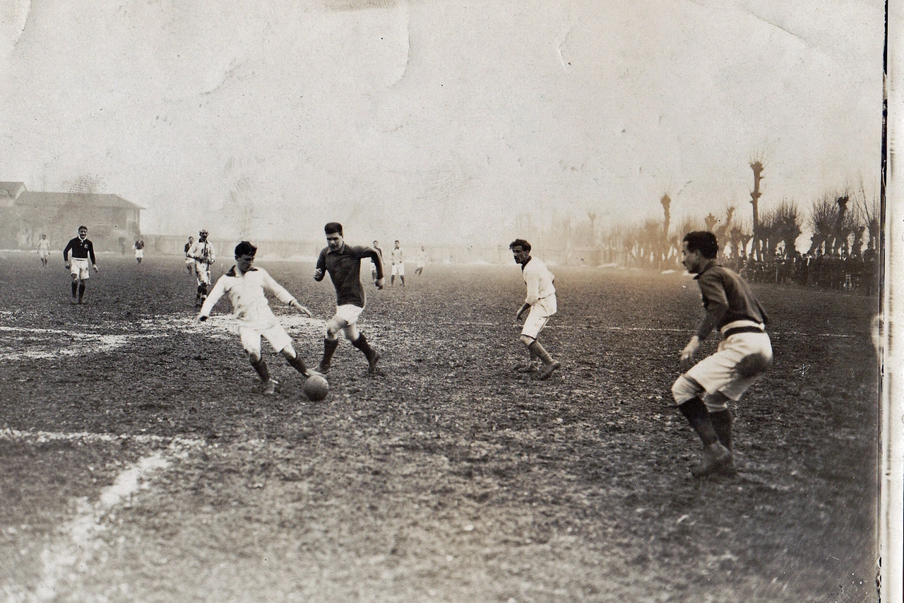 Racing Libertas-Milan al campo di via Bersaglio nei primi anni '10