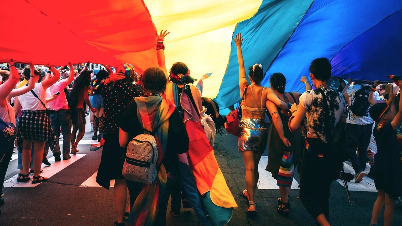 Una manifestazione arcobaleno (Archivio)