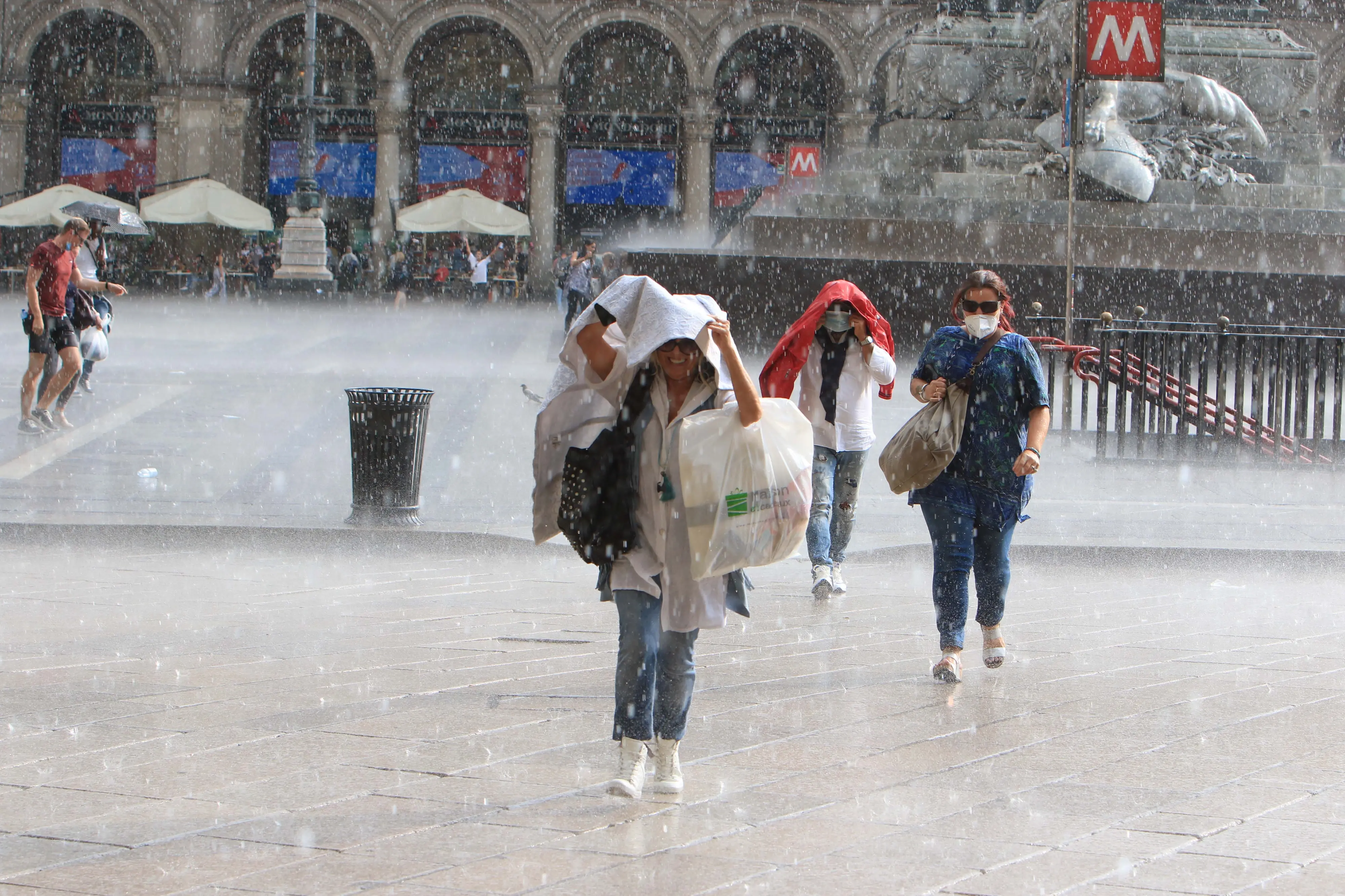 Meteo stop caldo rovente. Temporali in arrivo quando in