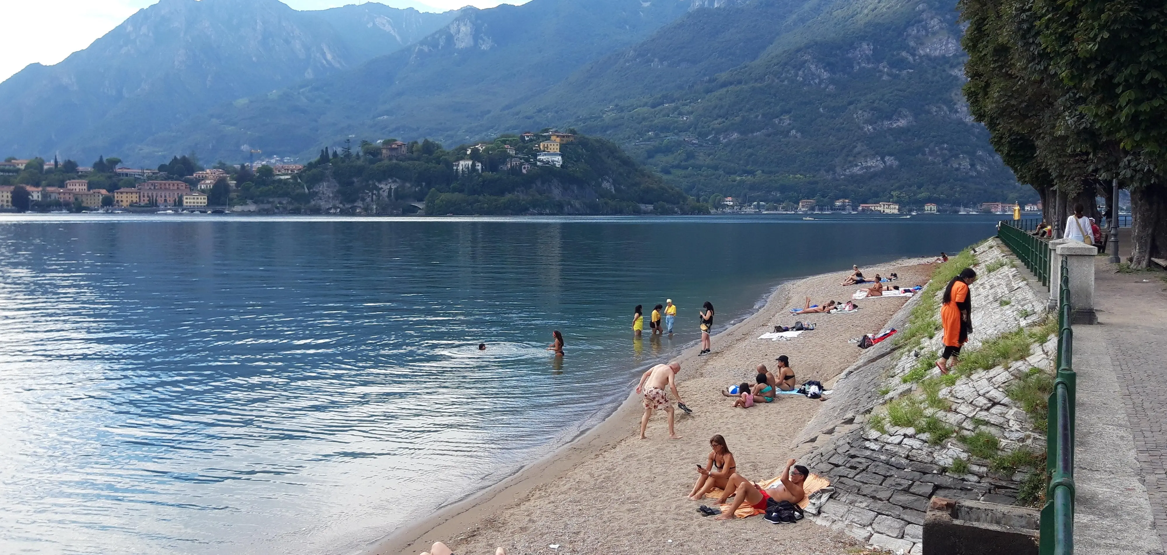 La siccità sta prosciugando il lago