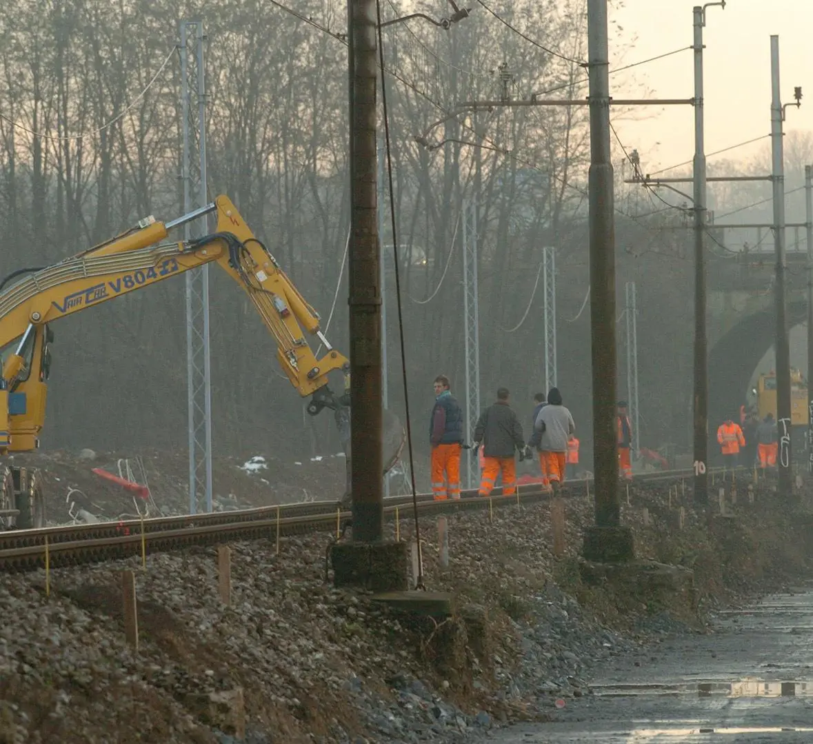 Barriere antirumore Un cantiere fantasma