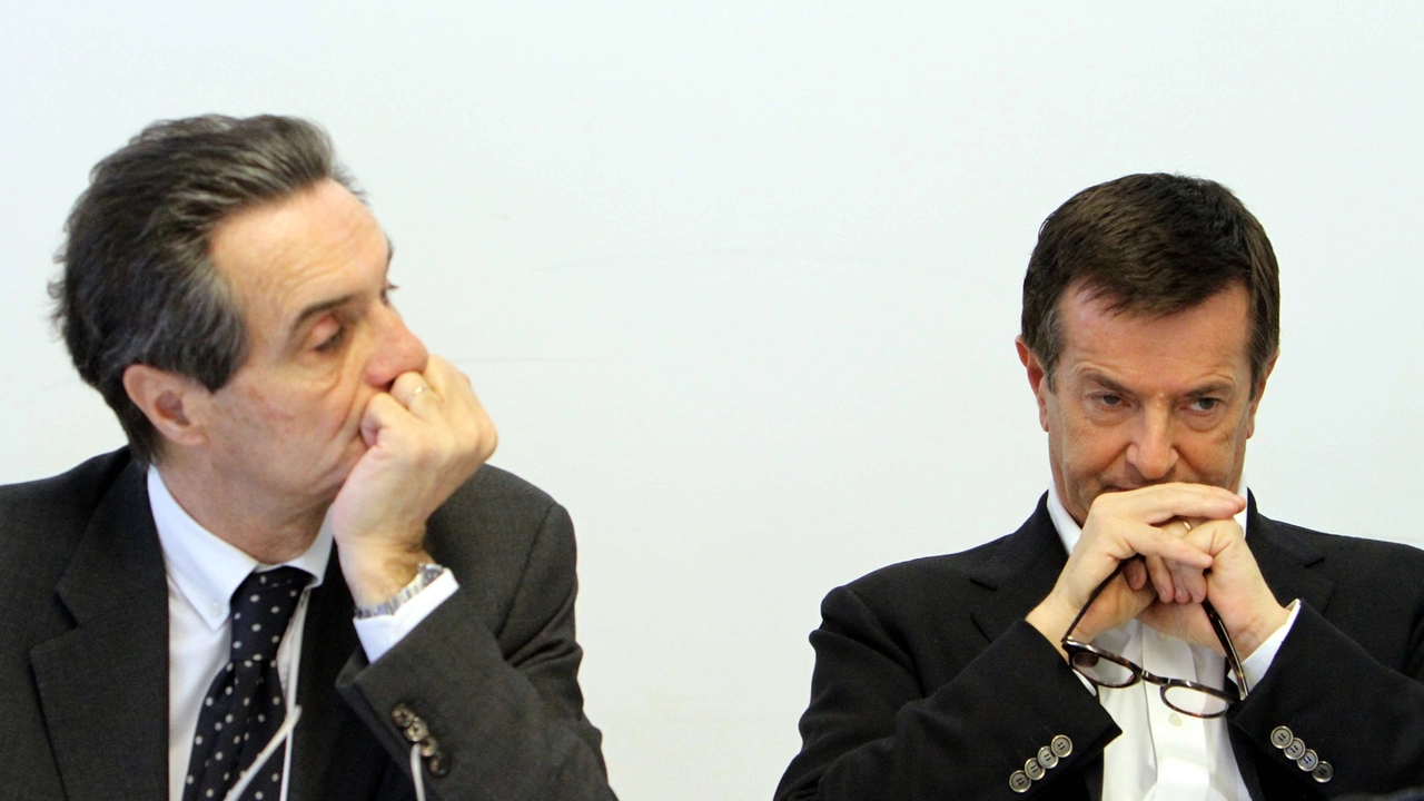 Attilio Fontana e Giorgio Gori