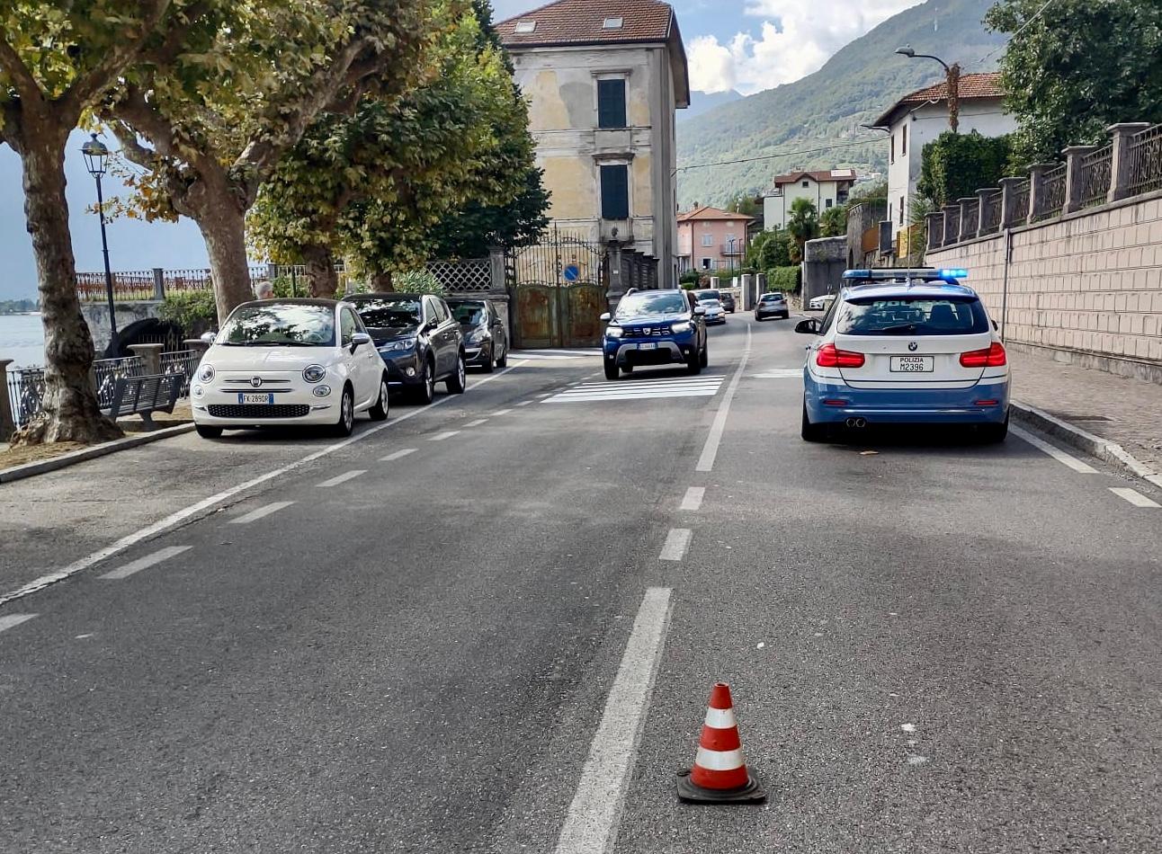 Incidente Domaso Scontro Tra Auto E Moto Chiusa Per Due Ore La Statale Regina Un Ferito