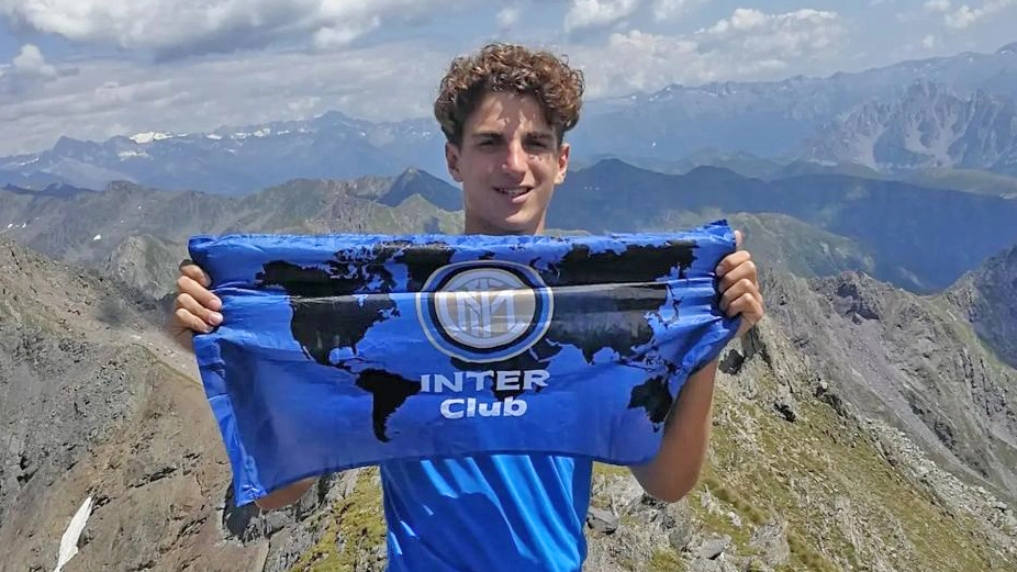 Diego Sangalli, il ragazzo di 17 anni di Ghisalba morto sul Pizzo Porola (Ansa/Renato De Pascale)