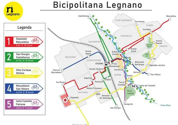 Bicipolitana a Legnano, l'annuncio del sindaco: "Lavori al via a luglio"