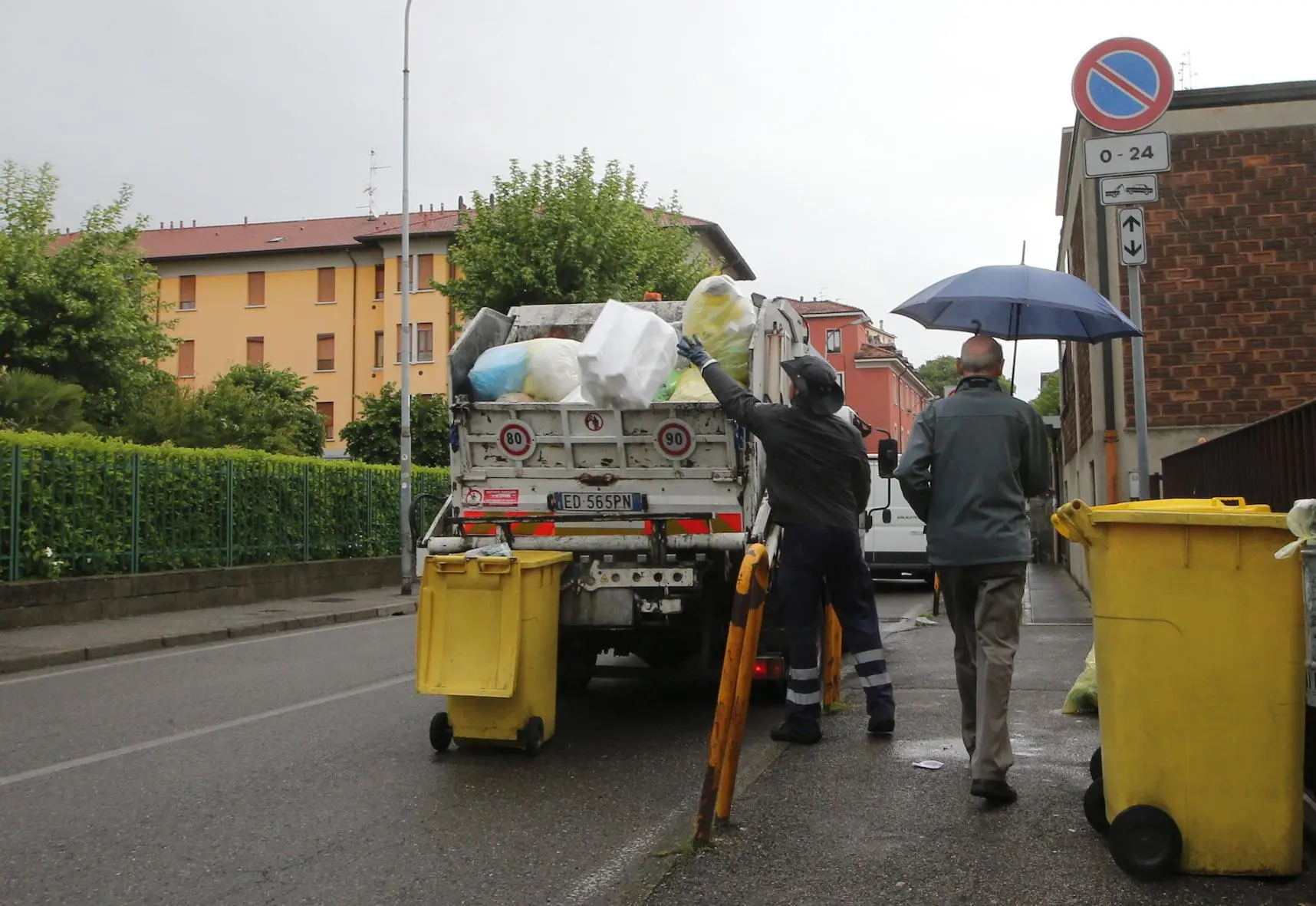 Raccolta rifiuti, primi cambiamenti