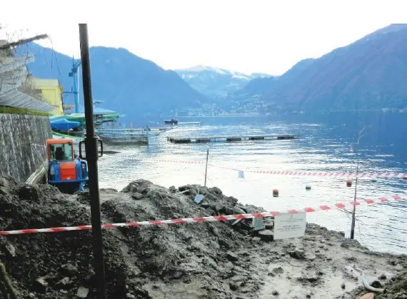 Lezzeno, abuso edilizio sul lago